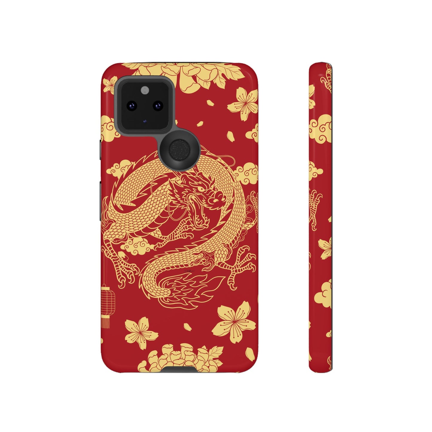 Year of the Dragon - Red and Gold Dragon - Tough Case