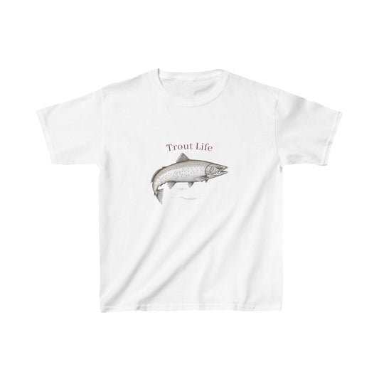 Trout Life Kids Heavy Cotton™ Tee
