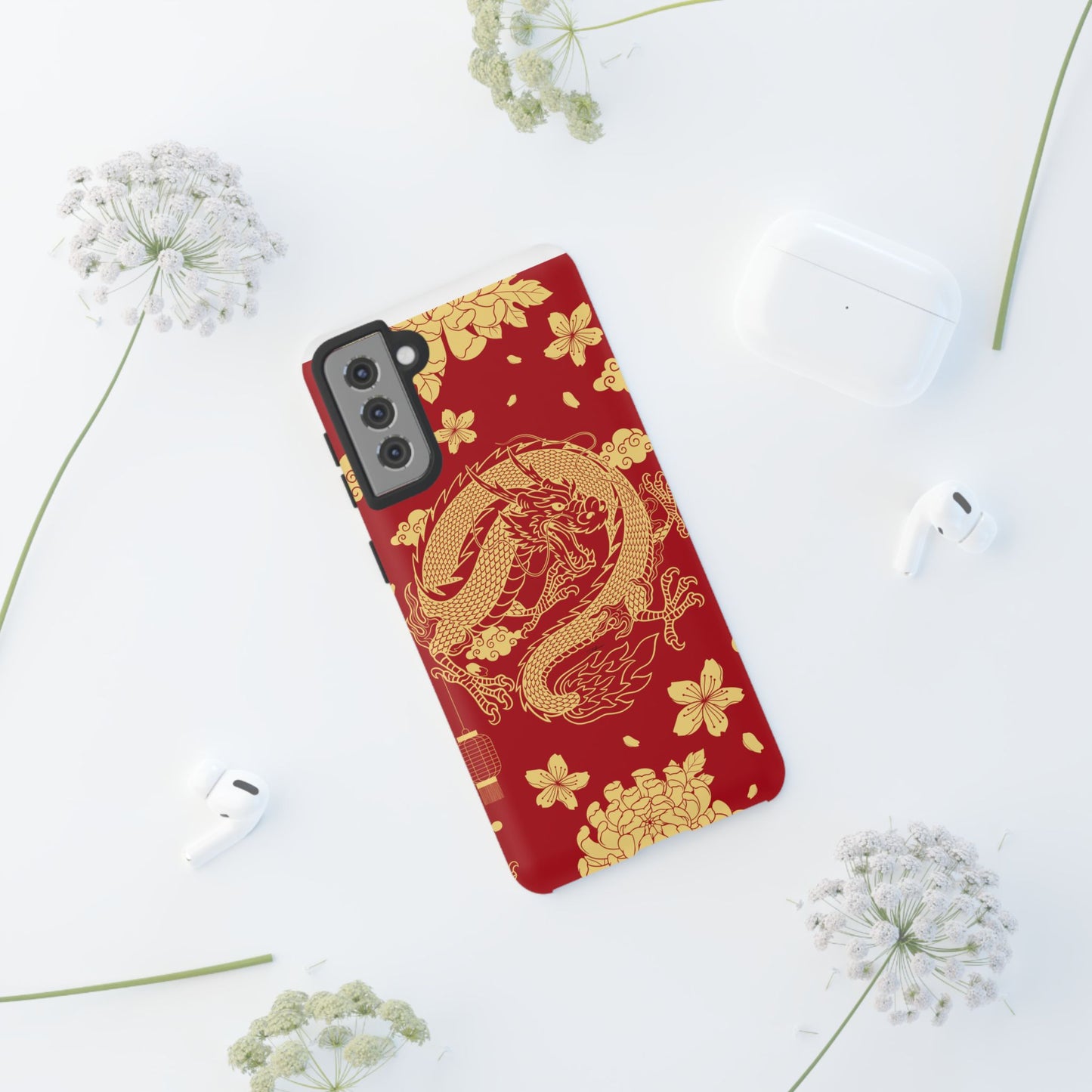 Year of the Dragon - Red and Gold Dragon - Tough Case