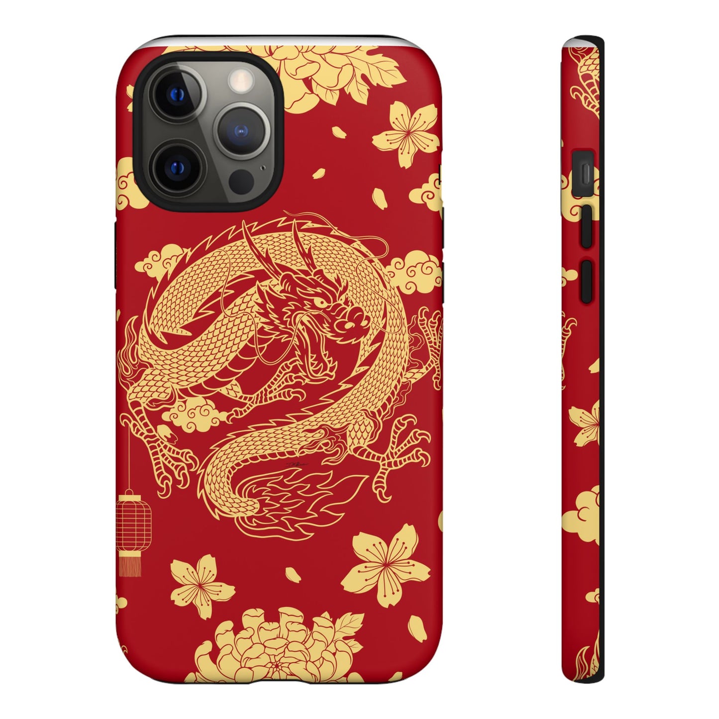 Year of the Dragon - Red and Gold Dragon - Tough Case