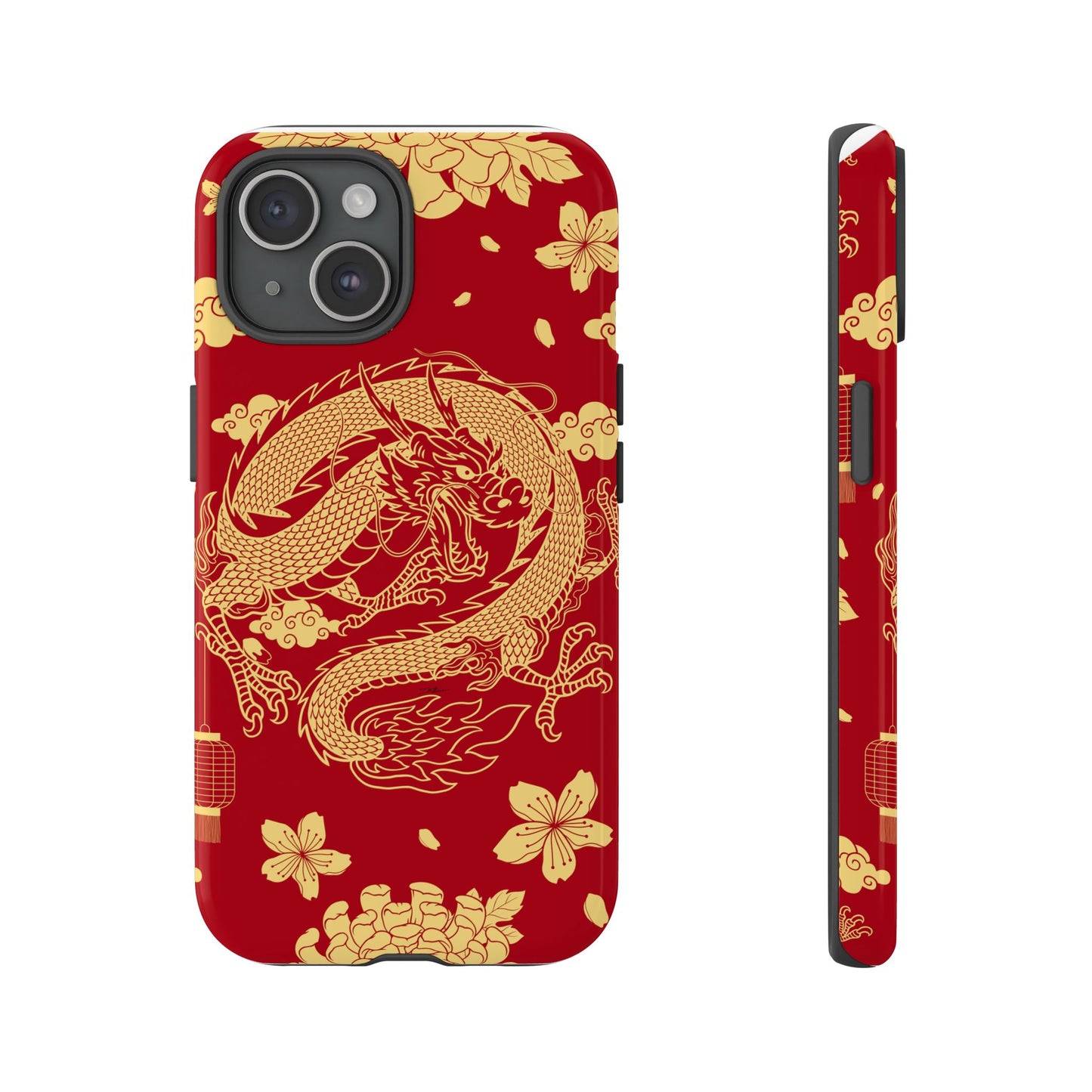 Year of the Dragon - Red and Gold Dragon - Tough Case