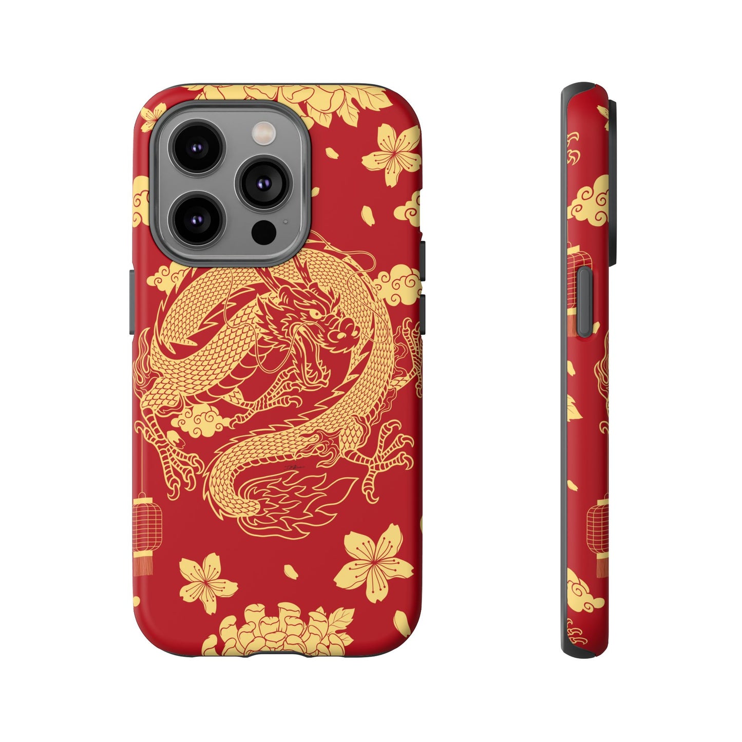 Year of the Dragon - Red and Gold Dragon - Tough Case