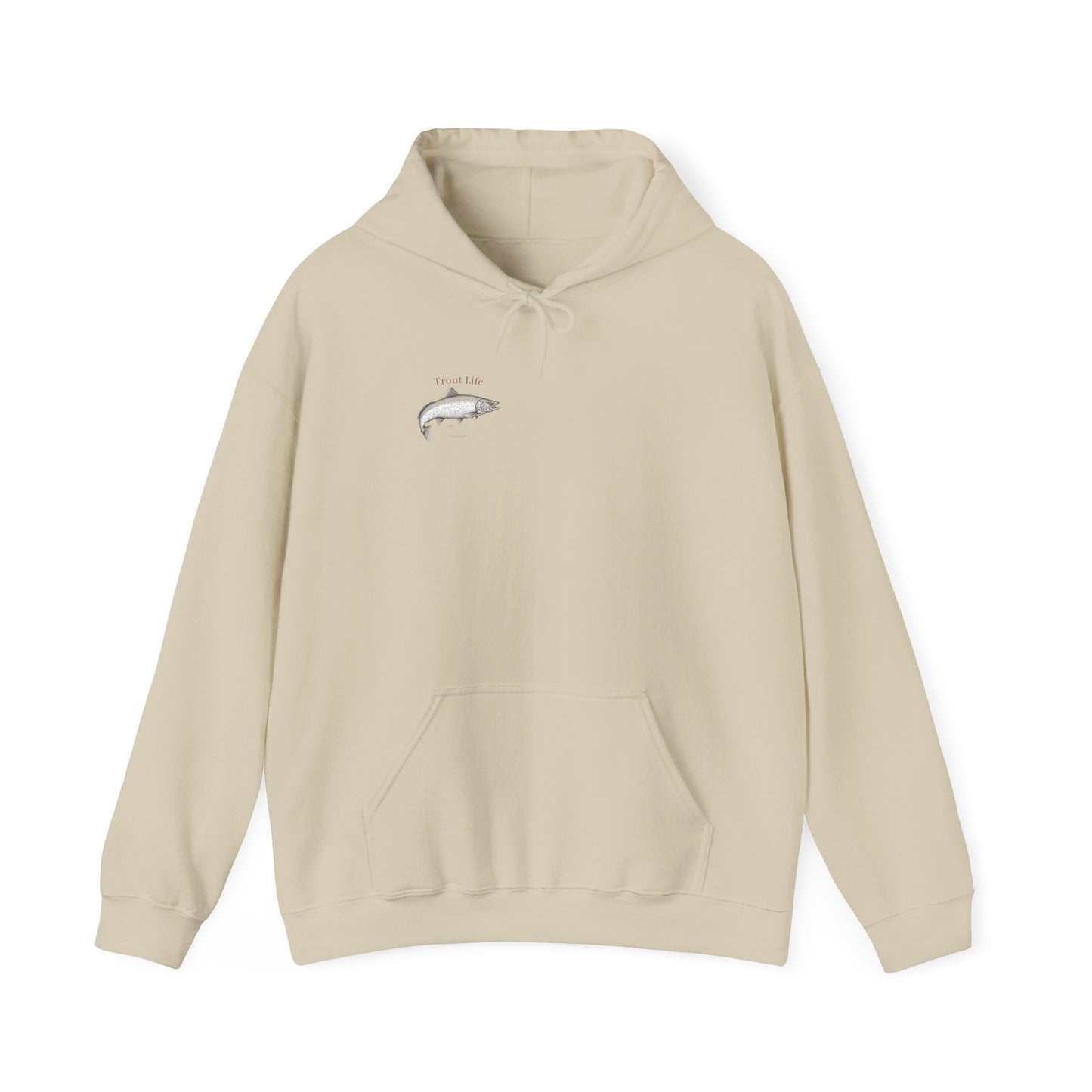 Trout Life(™)  Heavy Blend™ Hooded Sweatshirt