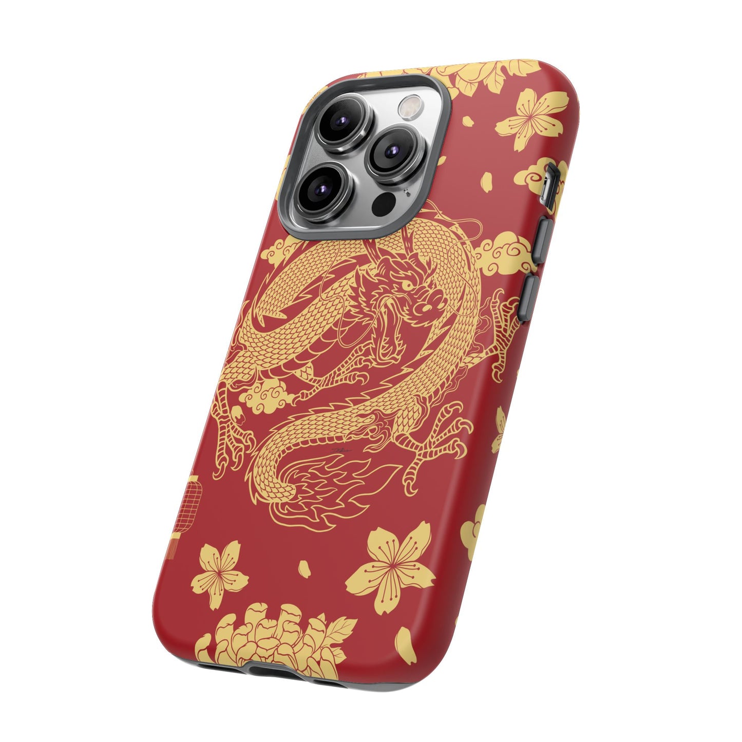 Year of the Dragon - Red and Gold Dragon - Tough Case