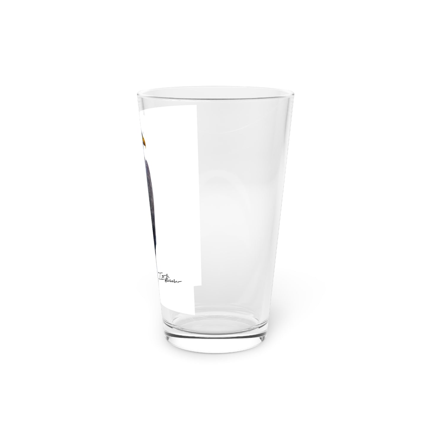 American Bald Eagle Pint Glass, 16oz