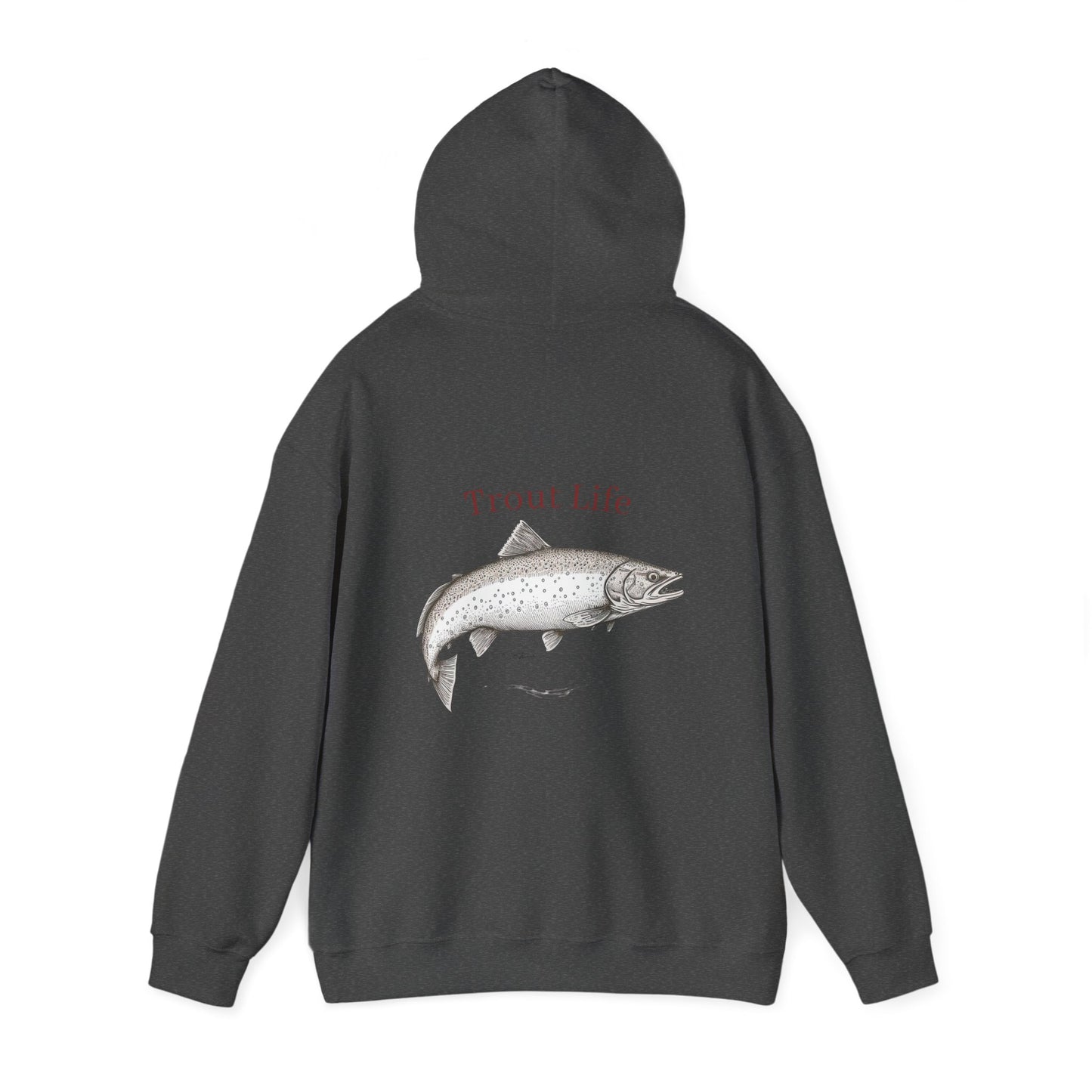 Trout Life(™)  Heavy Blend™ Hooded Sweatshirt