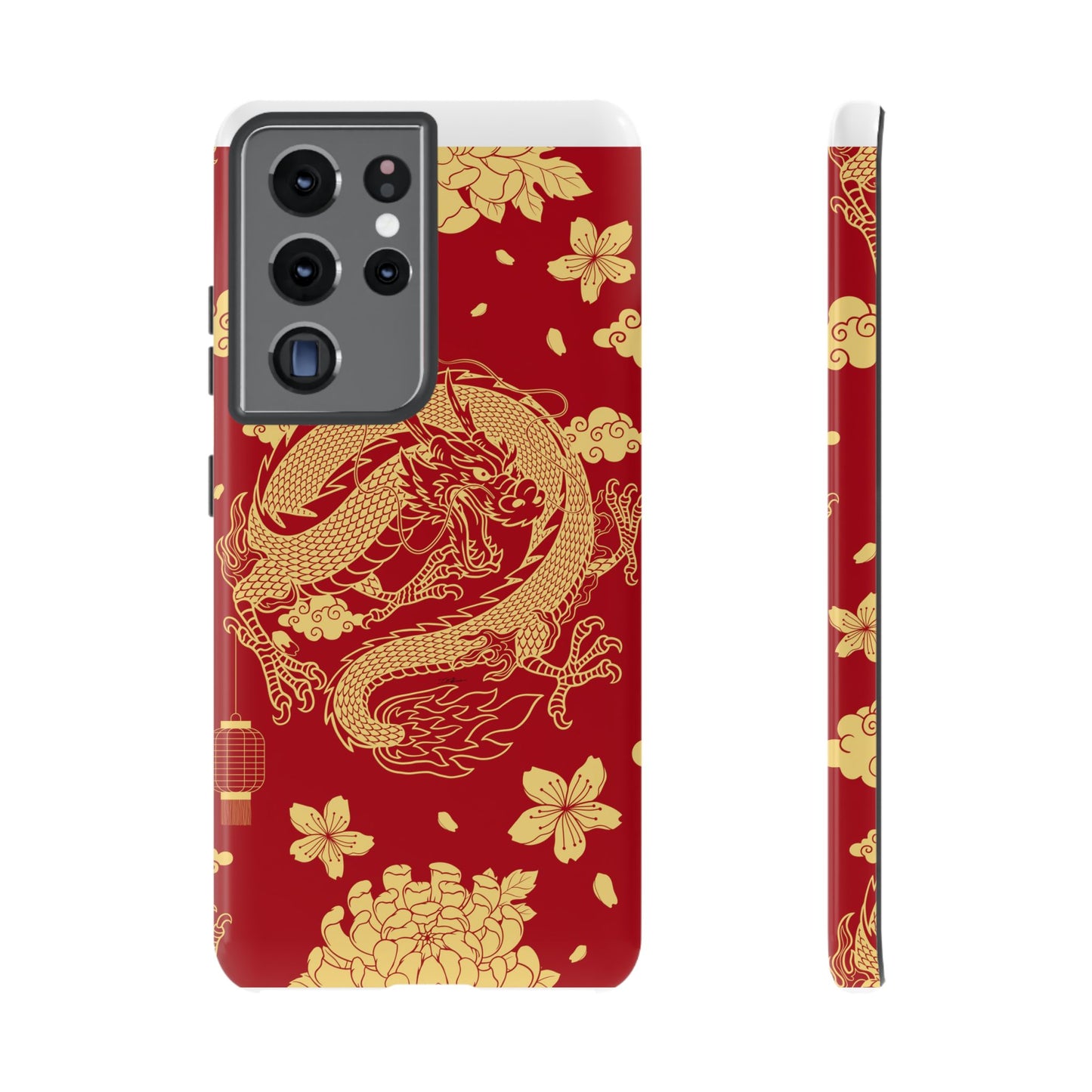 Year of the Dragon - Red and Gold Dragon - Tough Case