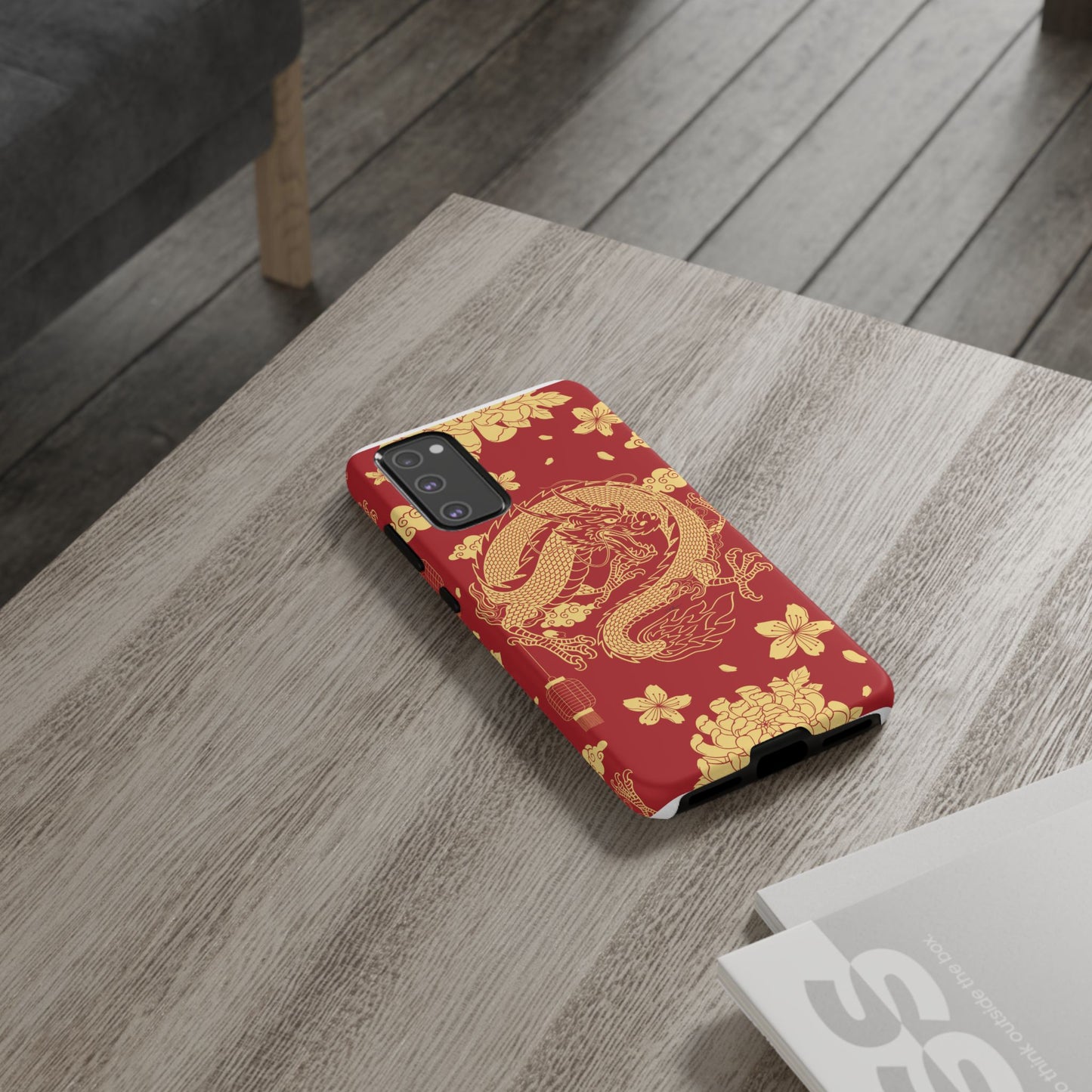 Year of the Dragon - Red and Gold Dragon - Tough Case