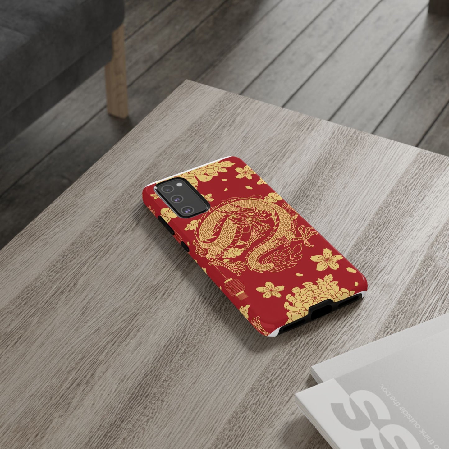Year of the Dragon - Red and Gold Dragon - Tough Case